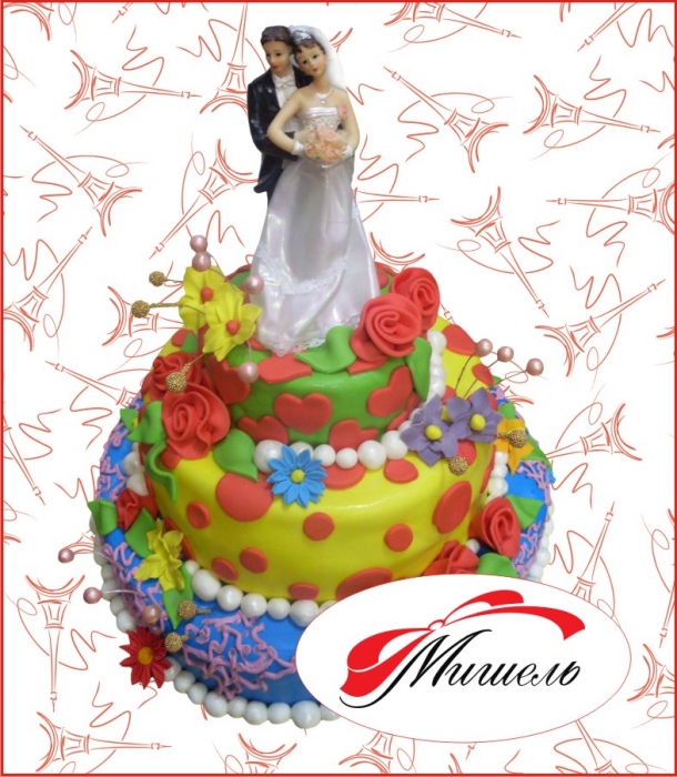 Потрясающие свадебные торты автор Мишель вибоуо