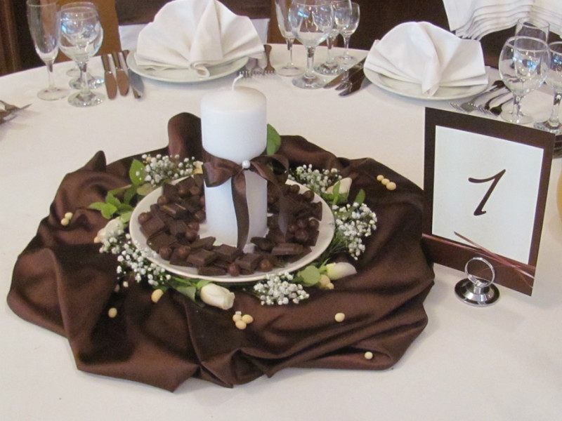 Свадьба в шоколадном стиле букет