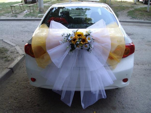 Украшение свадебных машин своими руками / Украшение машин на свадьбу