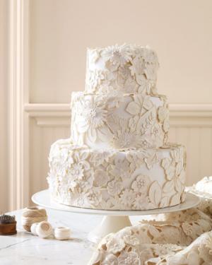 Квадратные свадебные торты